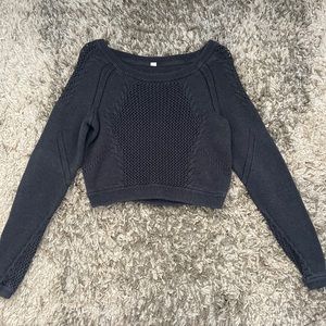 Lulu Lemon Cropped Sweater